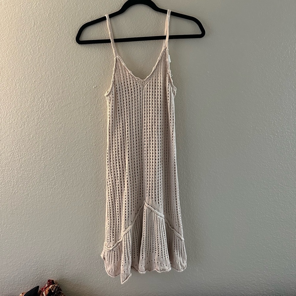 Crochet cover up dress